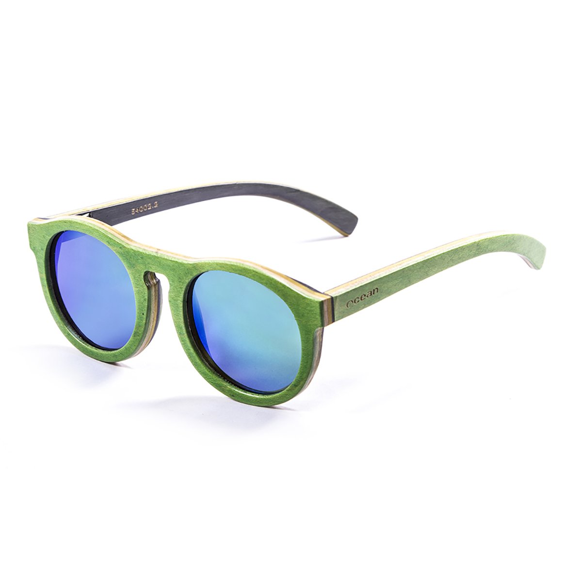 Ocean Fiji Skate Wood Green/Polarized Revo Green