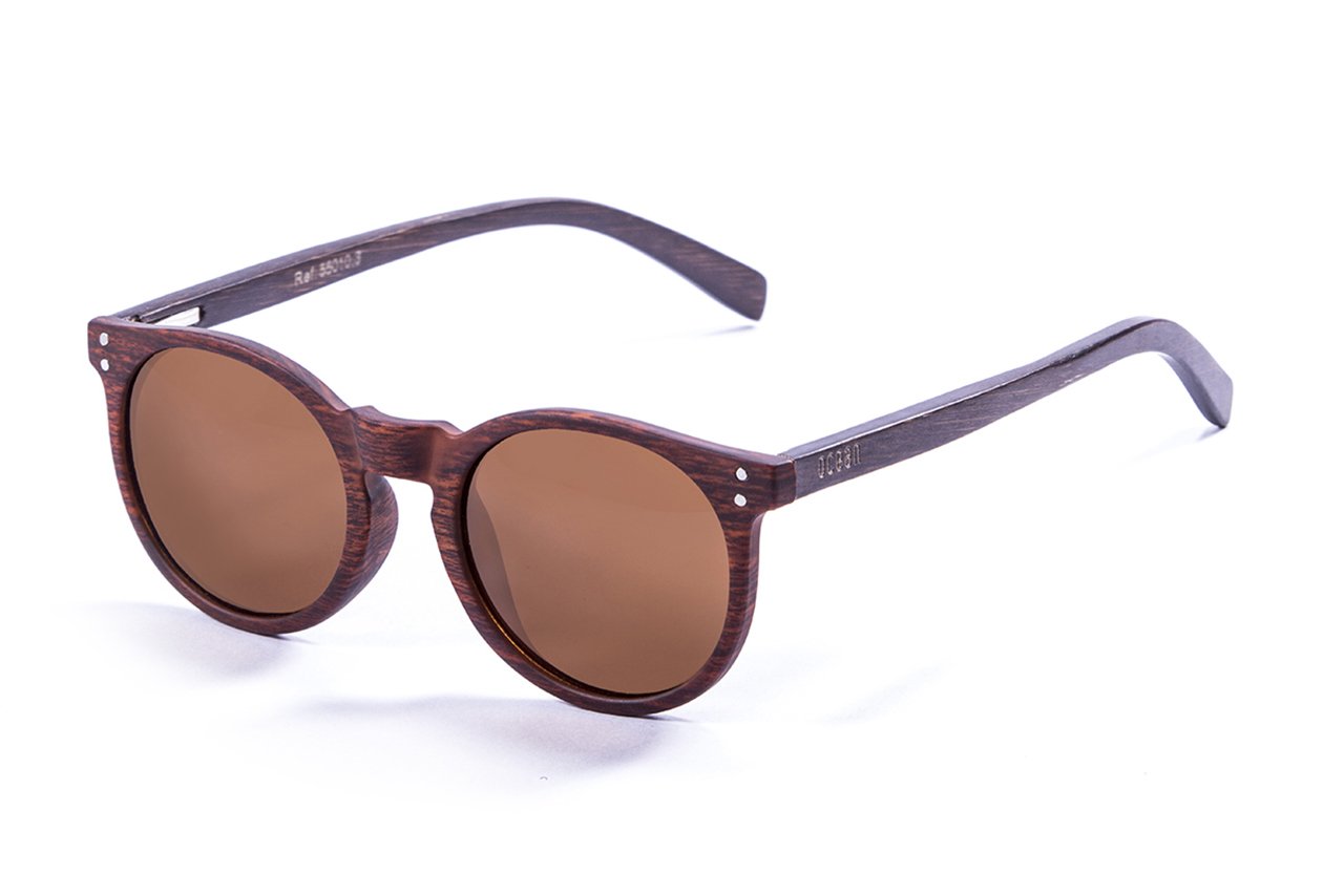 Ocean Lizard Wood Brown/Polarized Brown