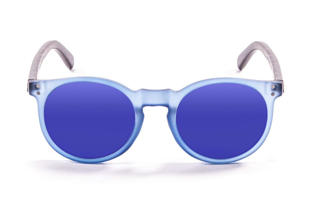 Ocean Lizard Wood Blue Transparent/Polarized Revo Blue 