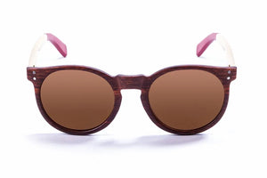 Brown-Natural-White-Red Arm/Polarized Brown lenses