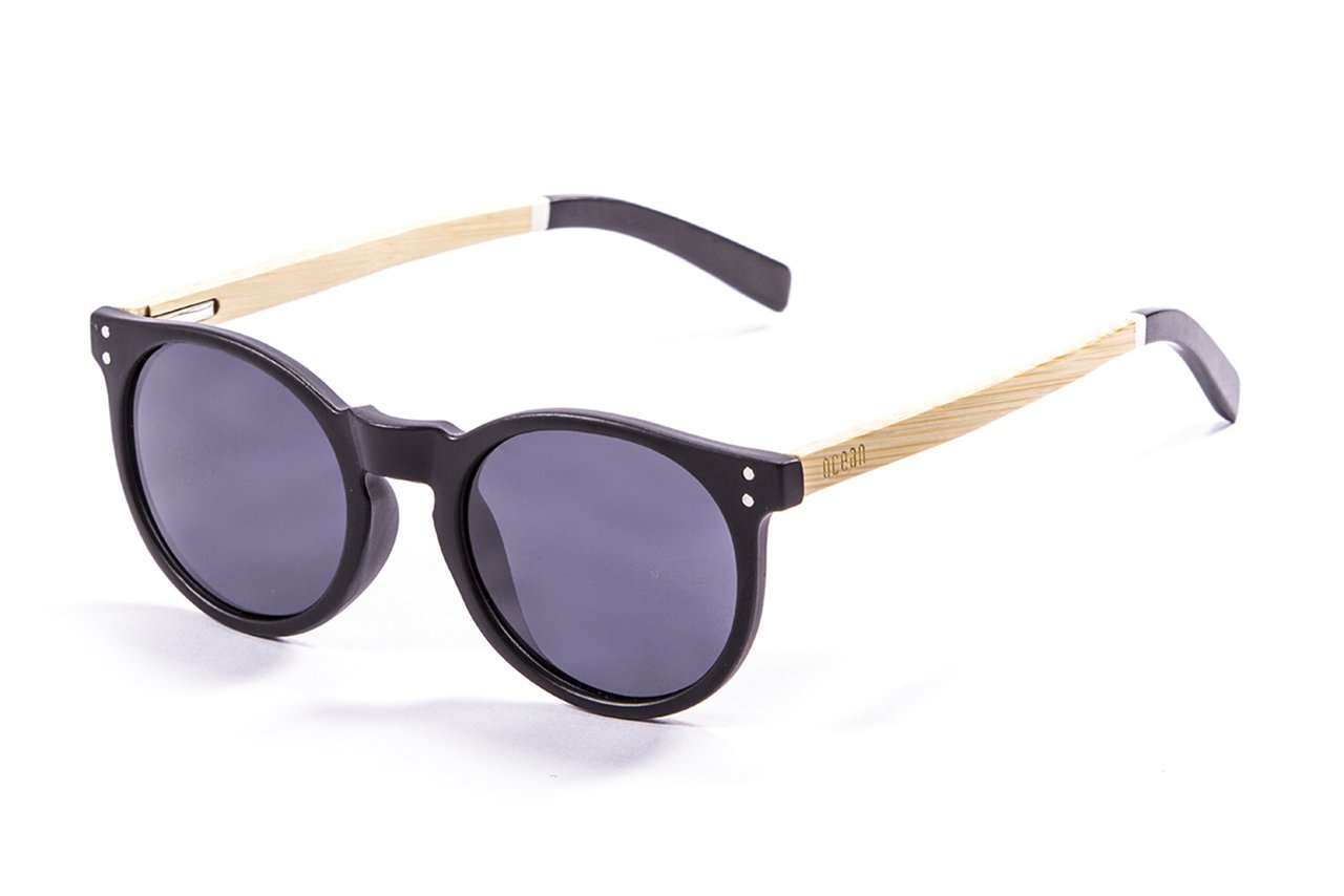 Ocean Lizard Wood Black Front Natural Arm/Smoke side view 