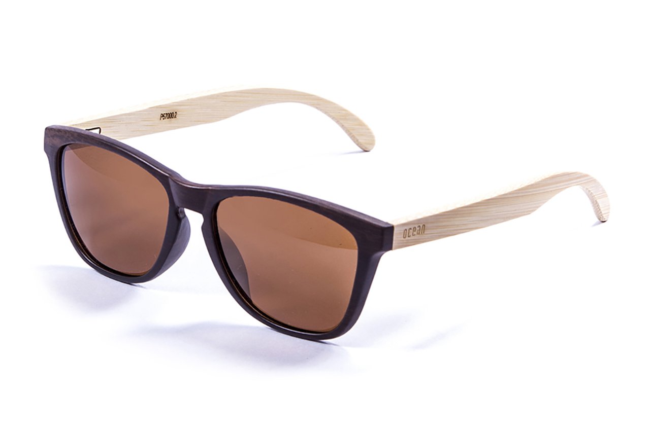 Ocean Sea Wood Brown-Natural Arm/Brown side view