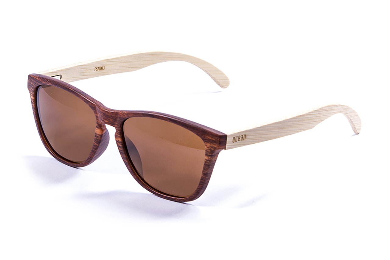 Ocean Sea Wood Brown-Natural Arm/Brown side view