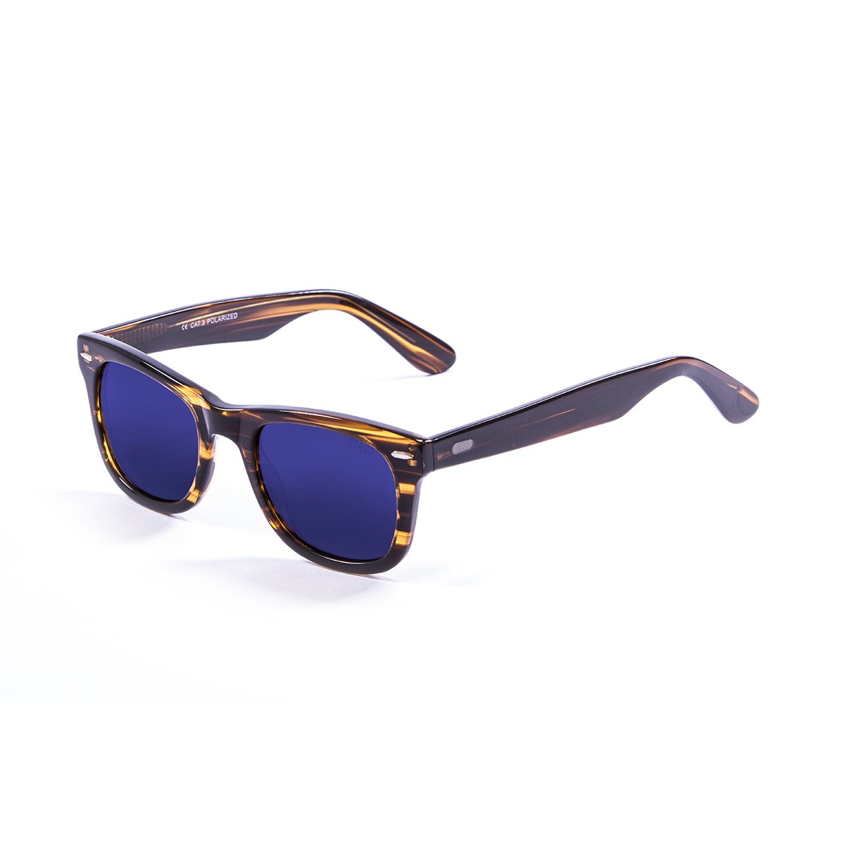 Ocean Lowers Brown/Polarized Revo Blue