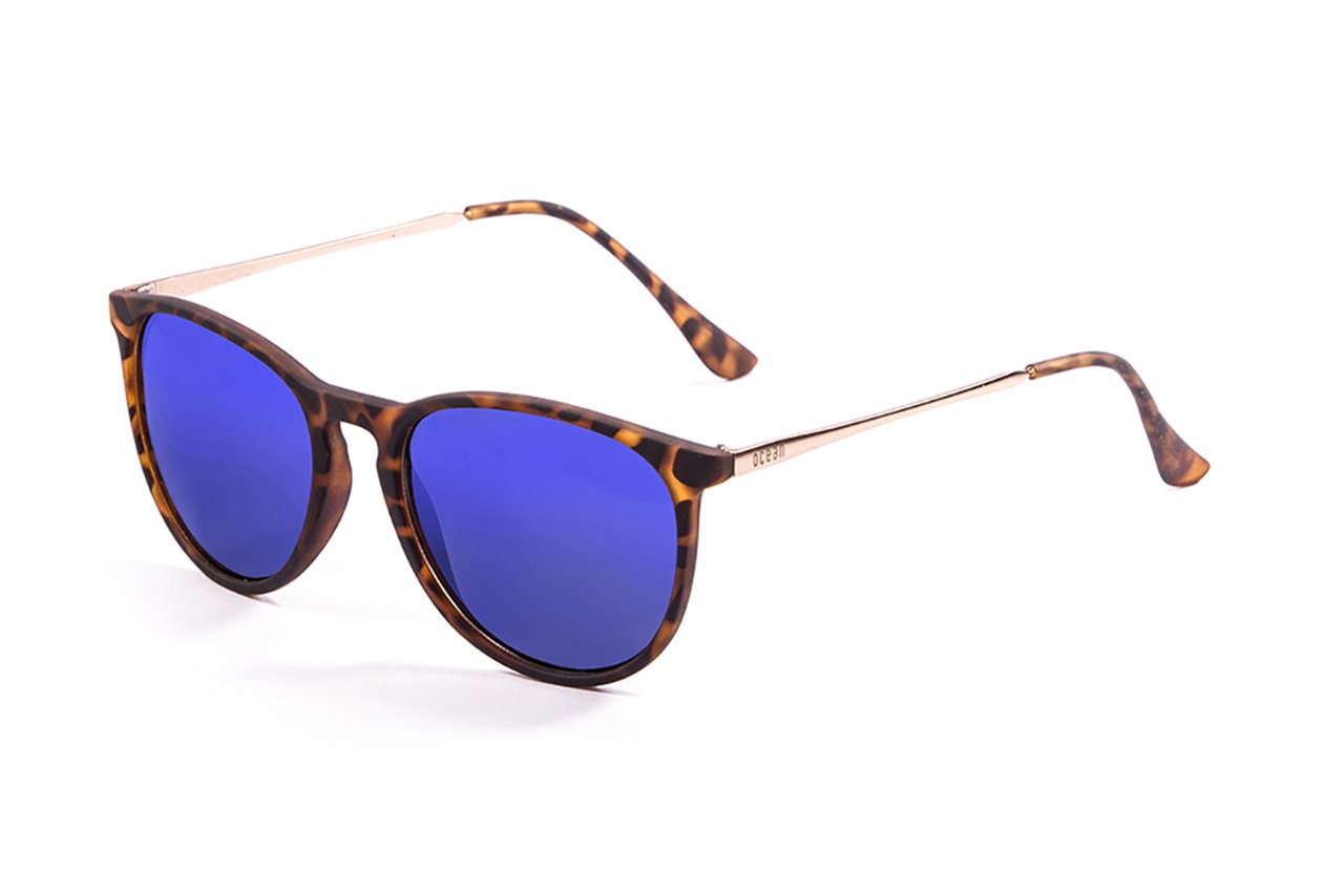 Ocean Bari Demy Brown/Polarized Revo Blue