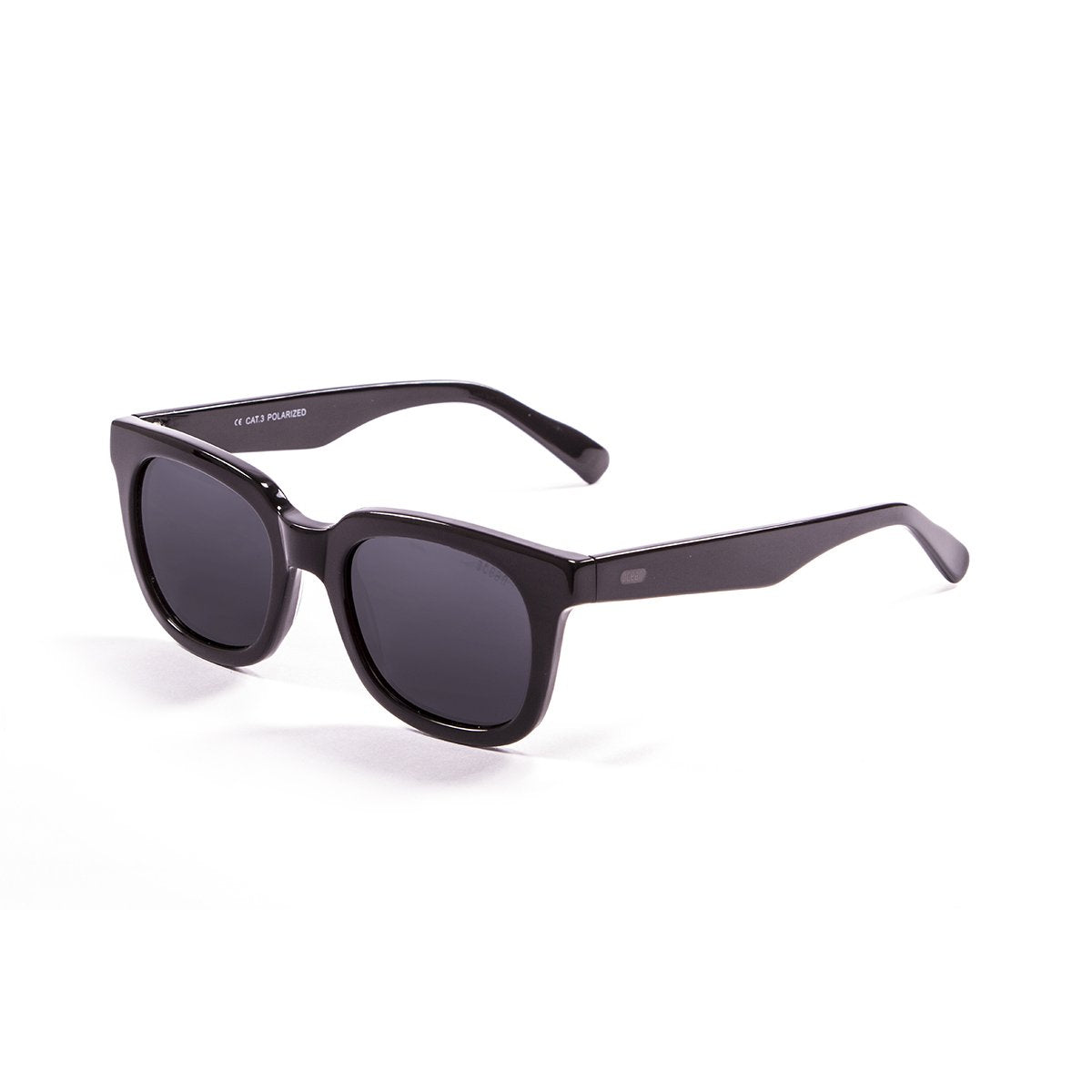 Ocean San Clemente Shiny Black/Smoke Polarized