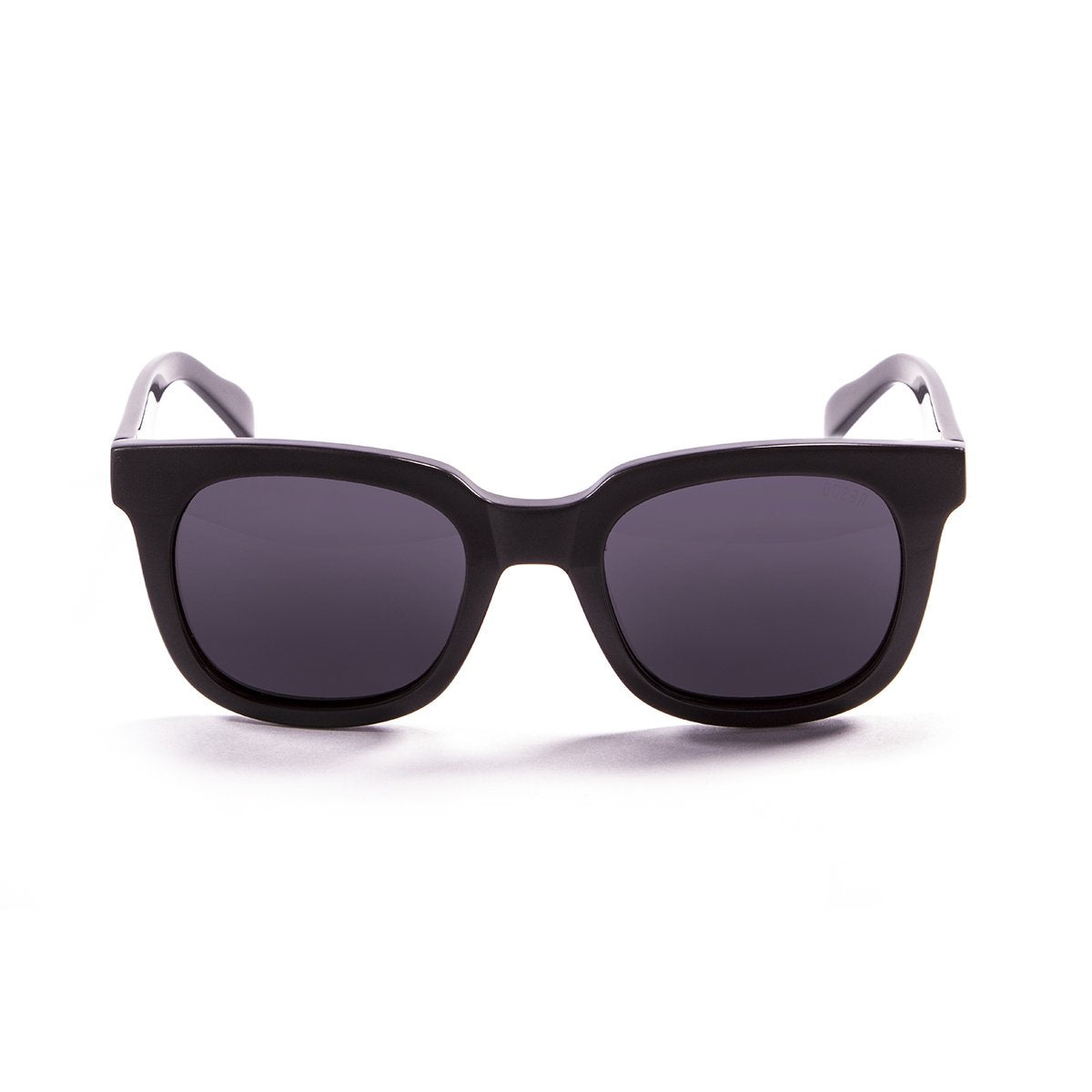 Ocean San Clemente Matte Black Up and Shiny Black Down/Polarized Smoke