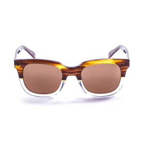Brown Light and White Transparent/Polarized Brown