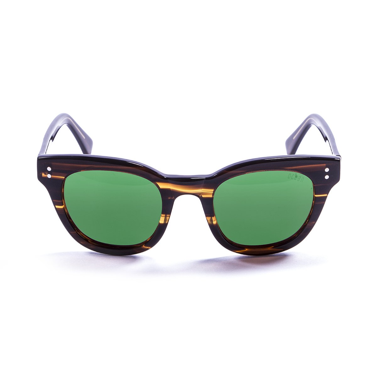 Ocean Santa Cruz Brown/Polarized Revo Green front view