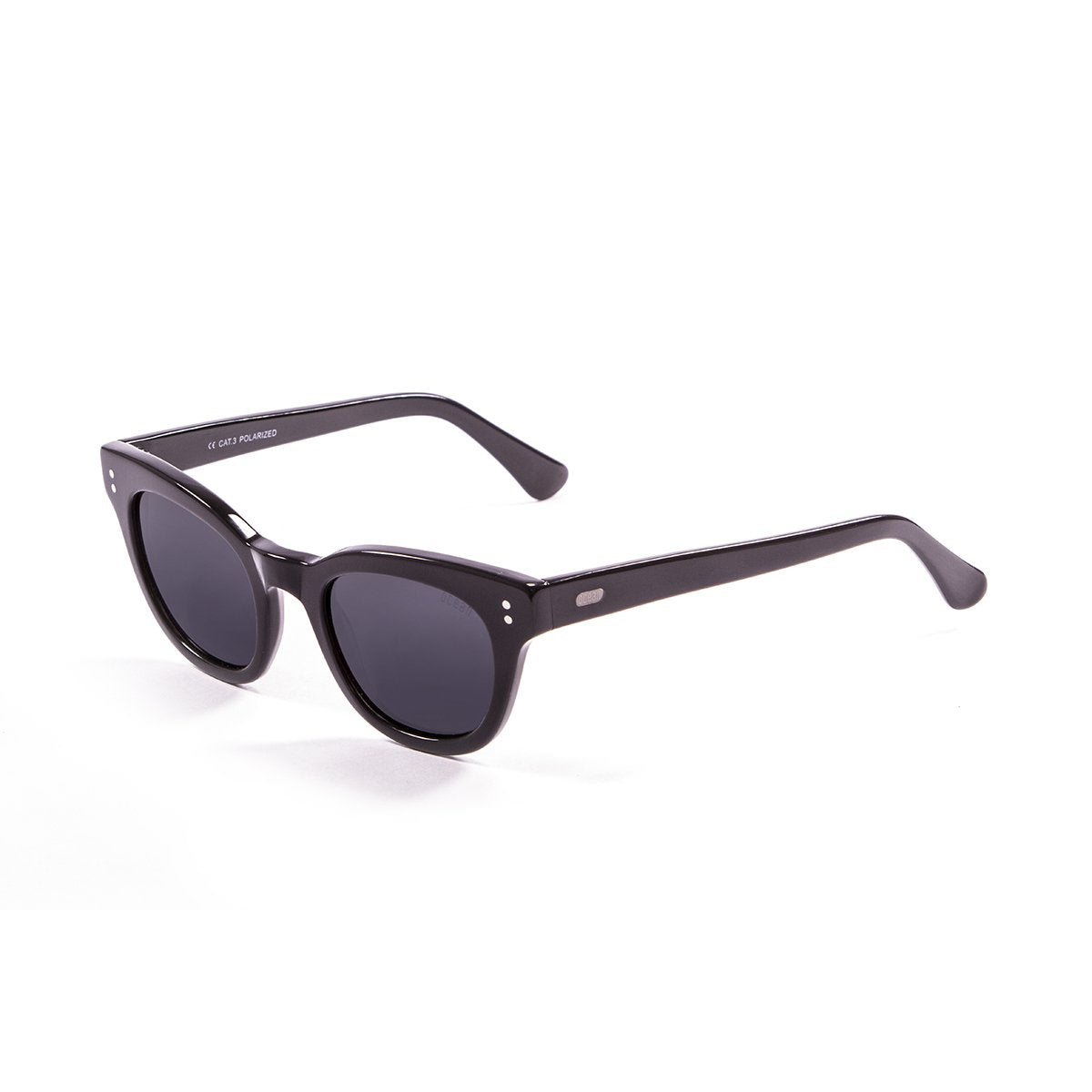Ocean Santa Cruz Shiny Black/Smoke Polarized