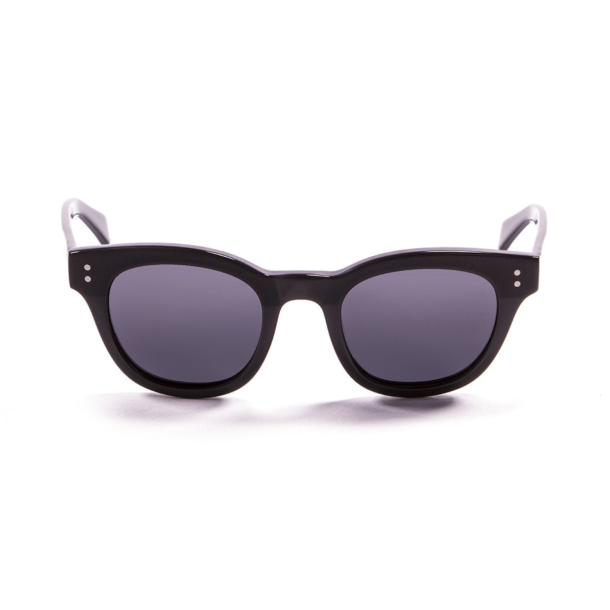 Ocean Santa Cruz Matte Black-Shiny Black/Smoke Polarized