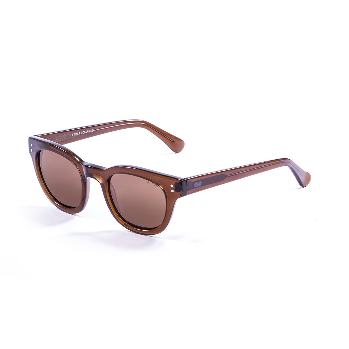 Ocean Santa Cruz Dark Brown Transparent/Polarized Brown
