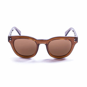 Dark Brown Transparent frame/Polarized Brown lenses