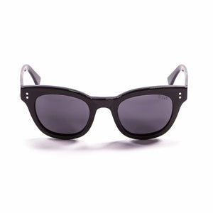 Shiny Black frame/Polarized Smoke lenses