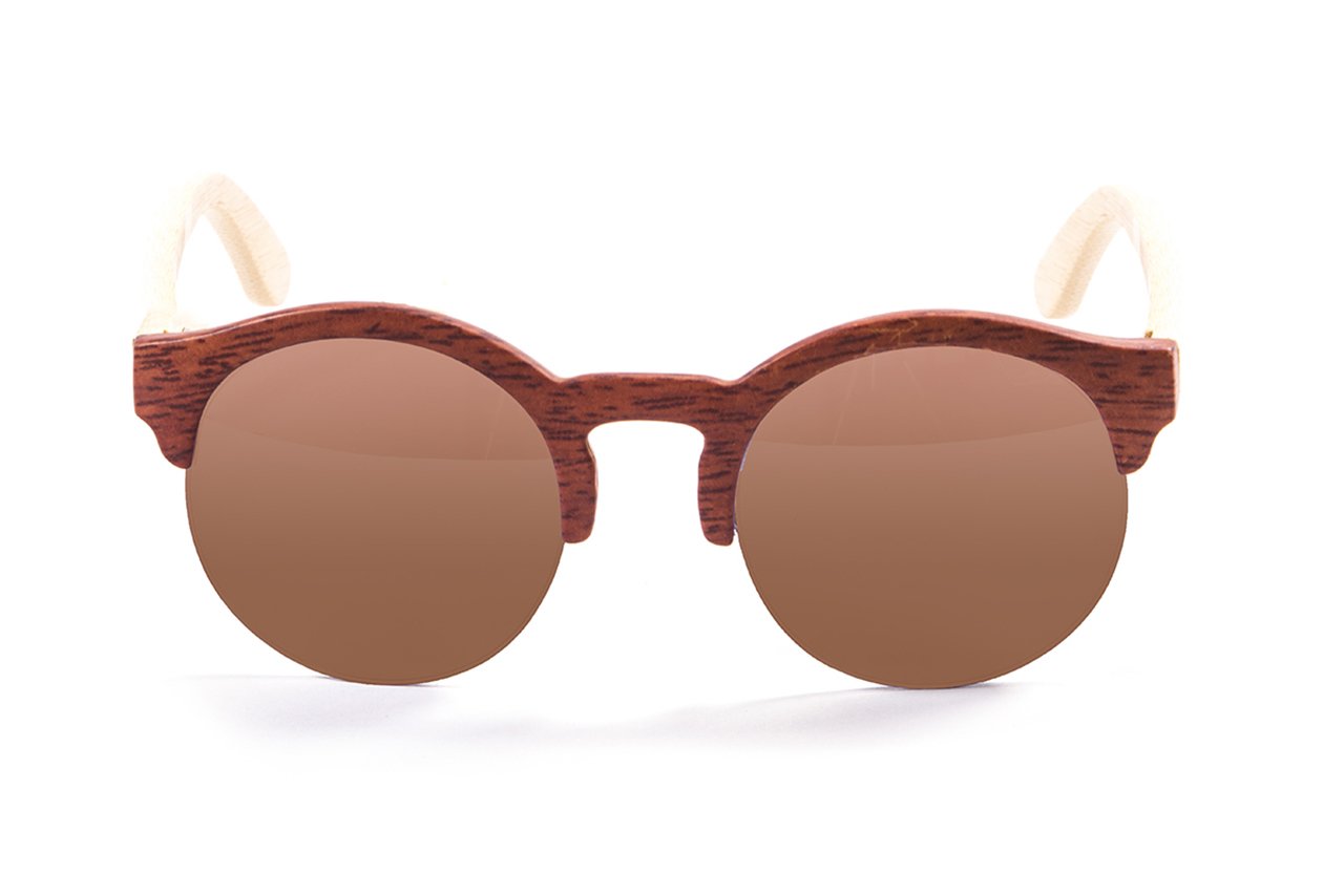 Ocean Sotavento Wood Brown-Natural Arm/Polarized Brown