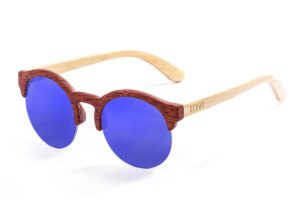 Ocean Sotavento Wood Brown/Blue side view