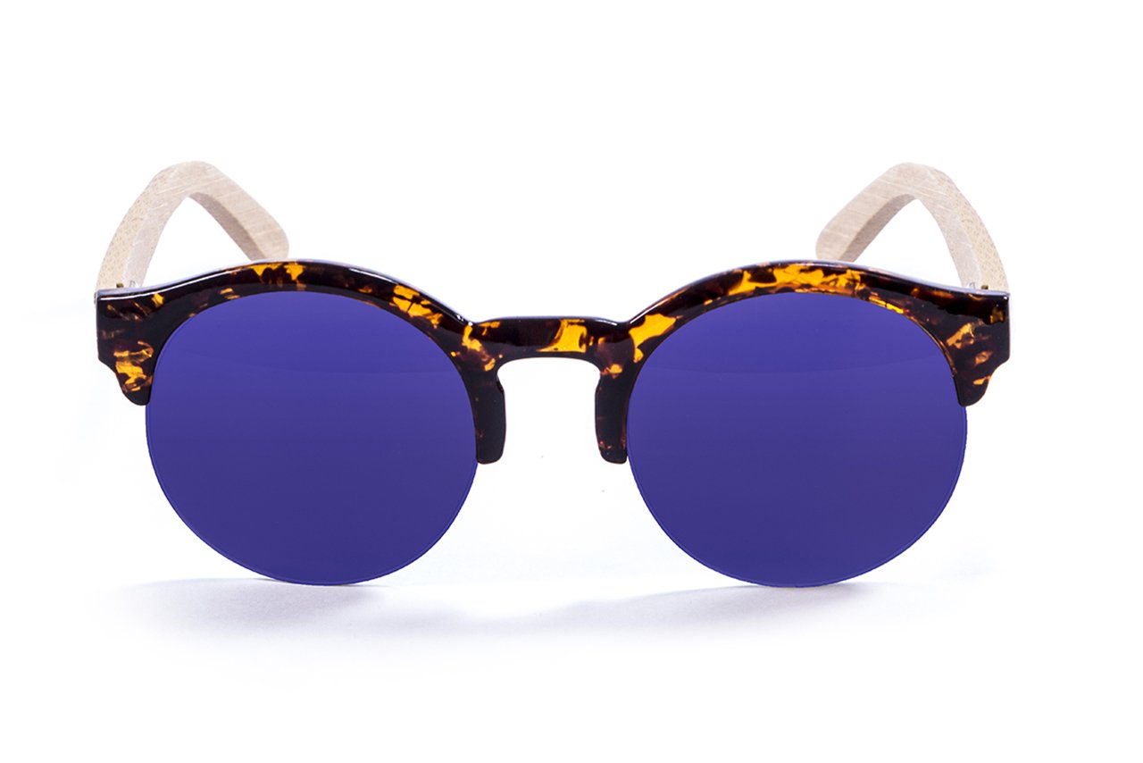 Ocean Sotavento Demy Brown-Natural Arm/Polarized Revo Blue