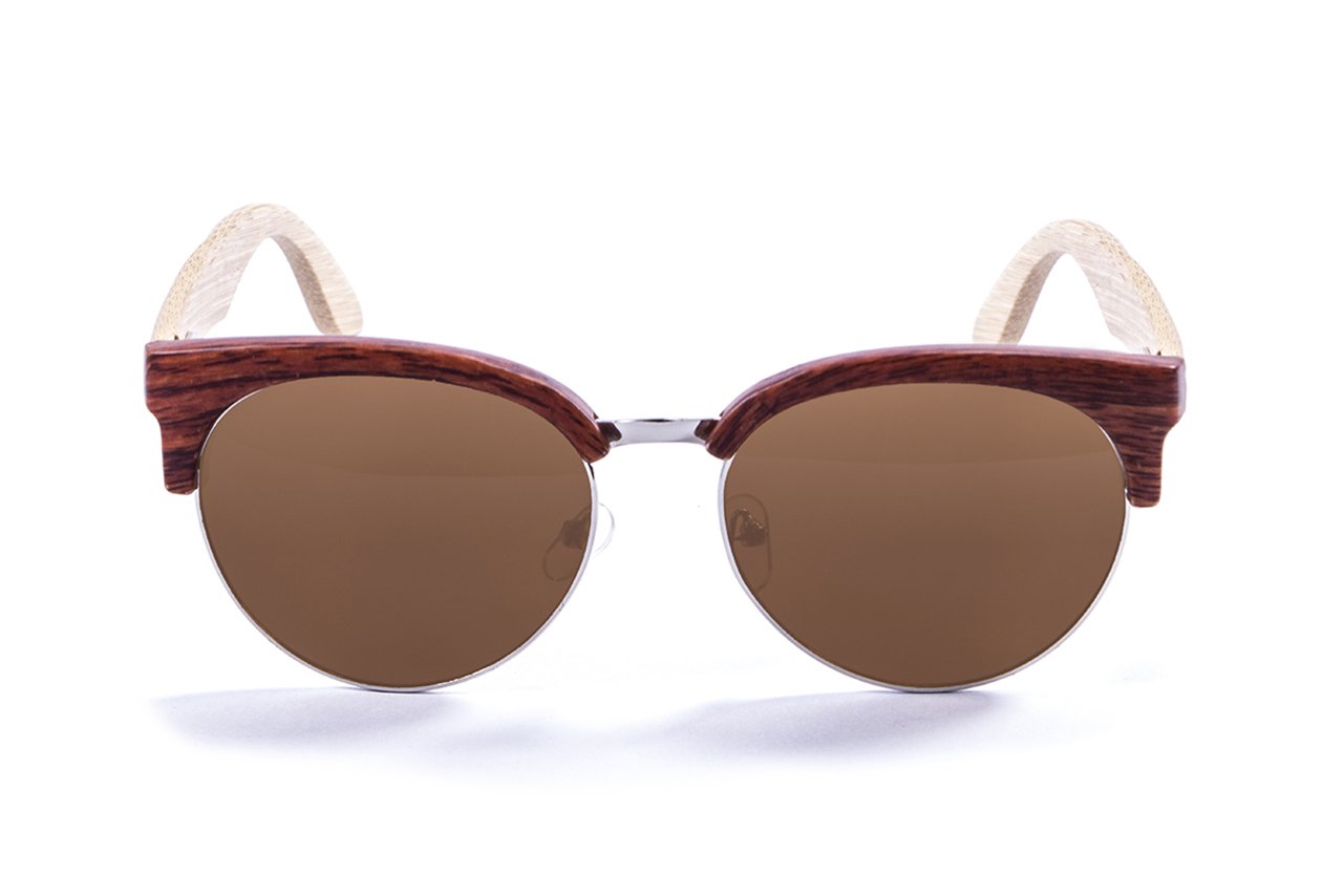 Ocean Medano Wood Brown/Polarized Brown