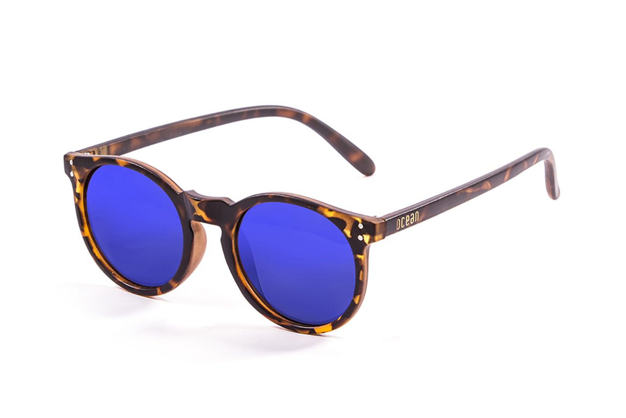 Ocean Lizard Demy Brown/Polarized Revo Blue