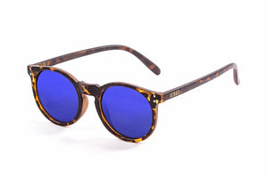 Demy Brown frame/Polarized Real Blue Revo lenses