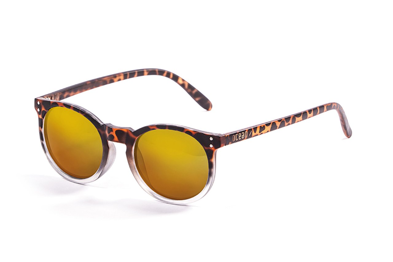 Ocean Lizard Demy Brown-White/Polarized Revo Red