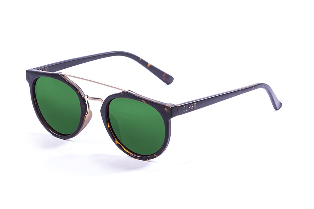 Ocean Classic I Demy Brown/Polarized Revo Green