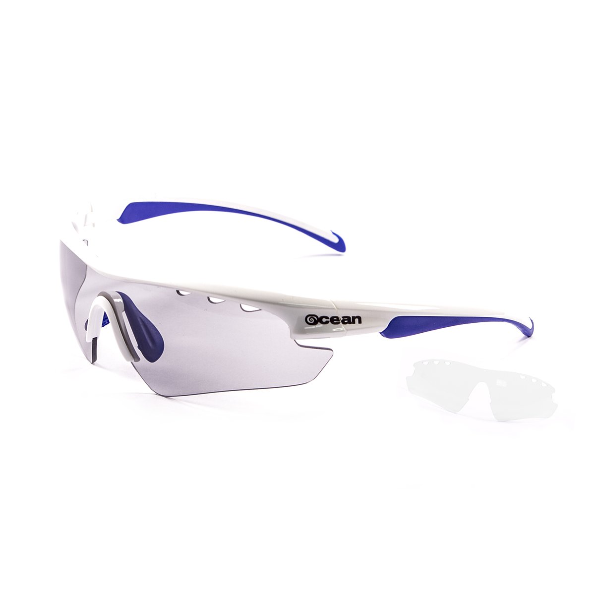 Ocean Ironman White & Blue/Photochromic