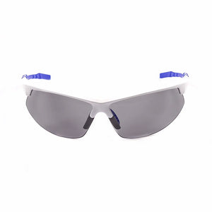 White & Blue/Smoke & Transparent Lenses