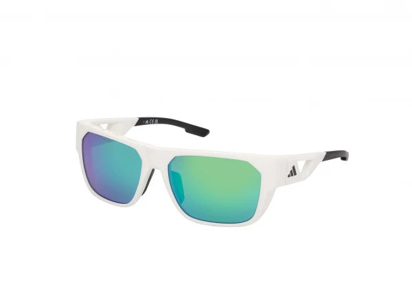 Adidas Sport SP0102 sunglasses in Matte White