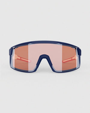 Red/White/Blue Frame with Red HD Mirror Lens