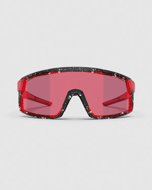 Impact Red Frame with Vermillion Medium Lens