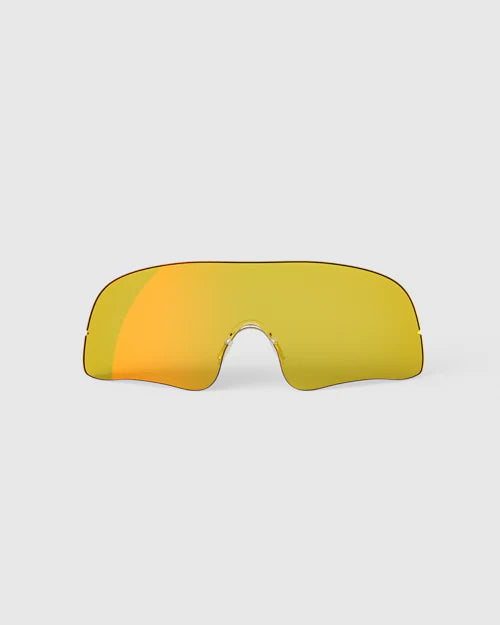 The Ranger Falcon Pro Replacement Lens in Medium Yellow is a premium, single-shield shooting lens featuring advanced Claysight technology for exceptional optical clarity and target contrast.