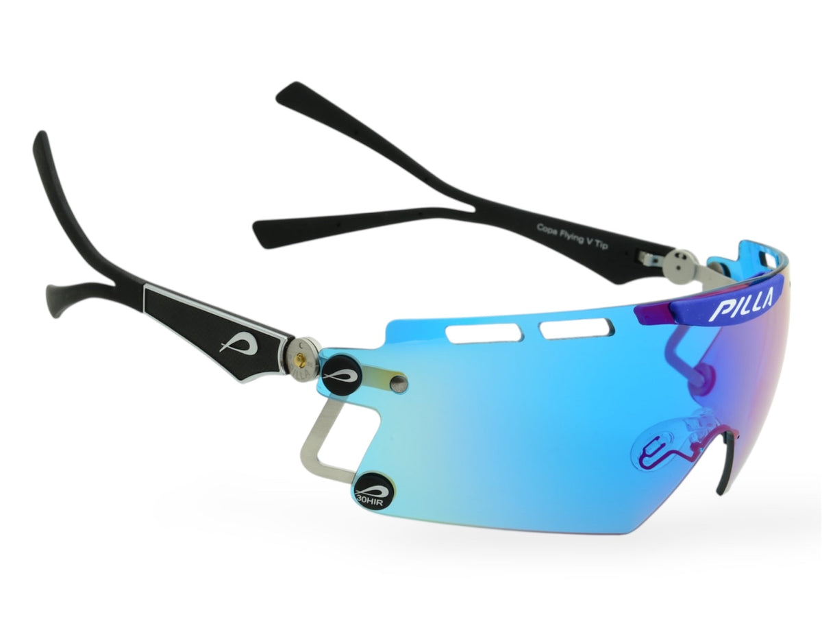 Pilla Zeus Pickleball glasses with fork pressure reducing temples