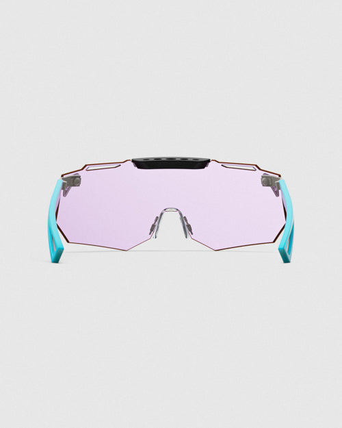 Ranger Hypershot shooting glasses with the light purple lens for clay shooting sports
