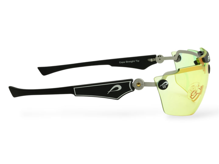 Pilla Azur Pickleball glasses no post side view
