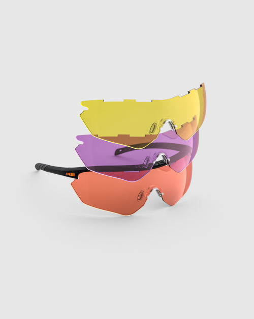 The Ranger Phantom 2.0 Frame Shooting Sunglasses features a matte black sport-wrap frame and three interchangeable Claysight lenses to keep your eyes locked on target during clay shooting.