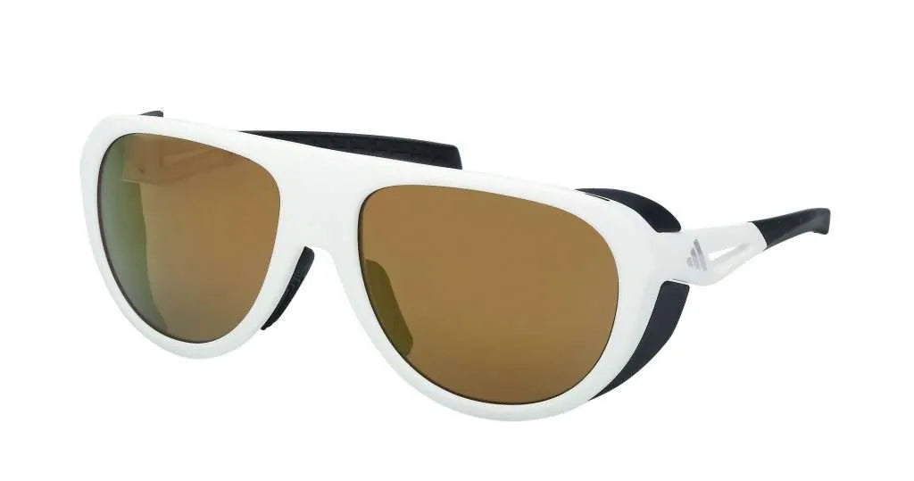 Adidas Sport SP0110 sunglasses in Matte White