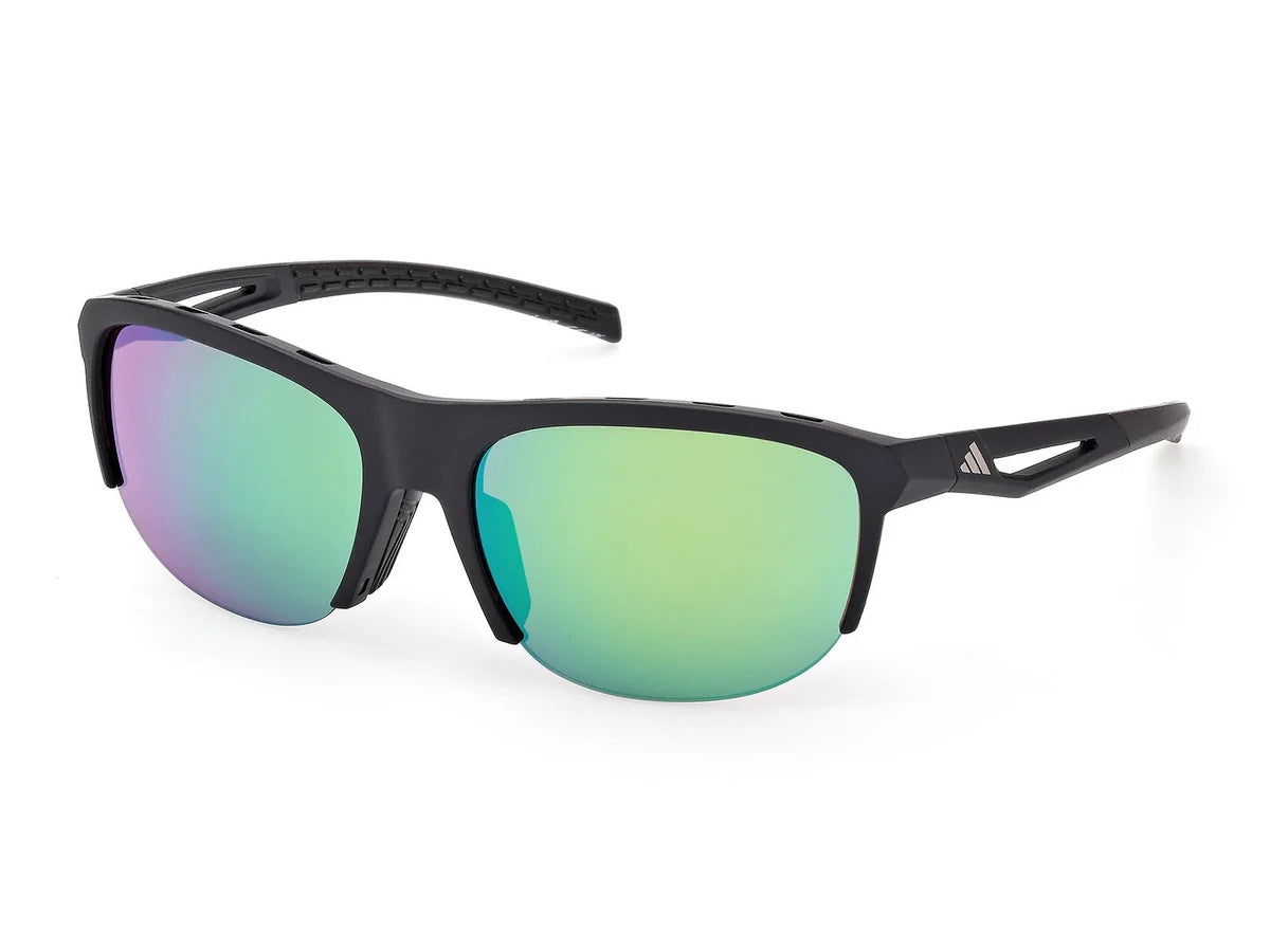 Adidas Sport SP0112 sunglasses in Matte Black