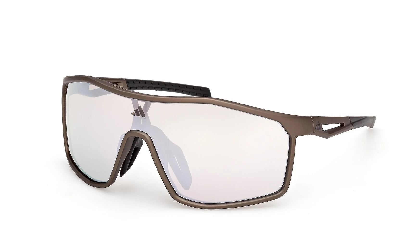 Adidas Sport SP0117 sunglasses in Matte Dark Brown