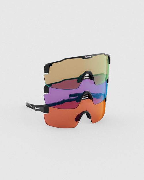 Ranger Supershot shooting glasses with the 3 lens package for clay 