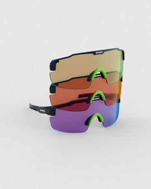 Navy Frame & Magnetic Kit (Max Light Flash- HD Medium Gold-Dark Purple Frost)