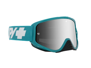 Checkers Teal / HD Smoke with Silver Spectra Mirror HD Clear