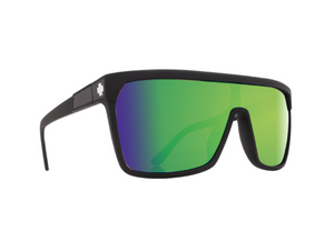 Matte Black / Happy Bronze with Green Mirror