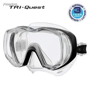 Tusa M-3001 dive mask in black