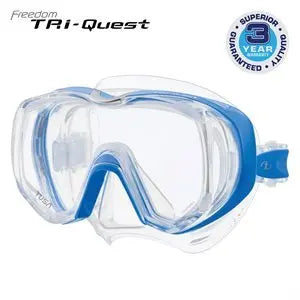 Tusa M-3001 dive mask in Fishtail Blue