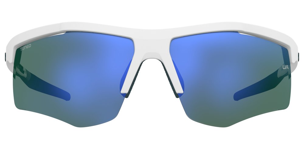 Under Armour Flexlite/G sunglasses in White Green front view