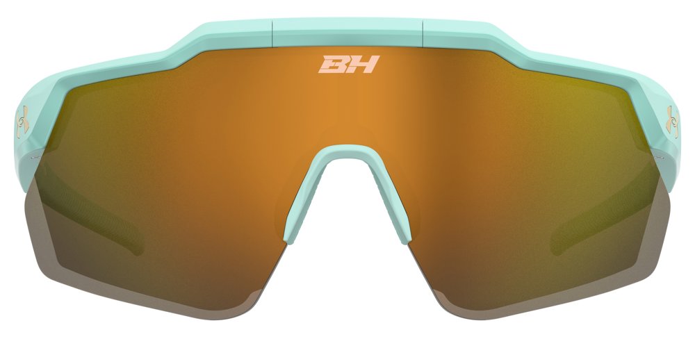 Under Armour Flipped Pro sunglasses in Aqua front view