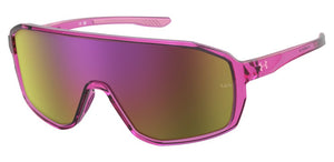 Crystal-Pink frame/Pink Mirror lenses