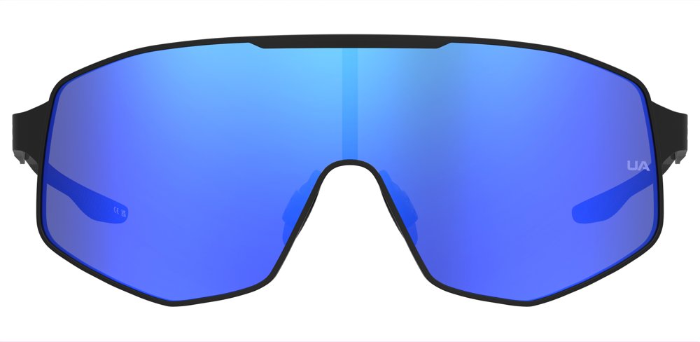 Under Armour GamedayMTL/G sunglasses in Black Blue front view