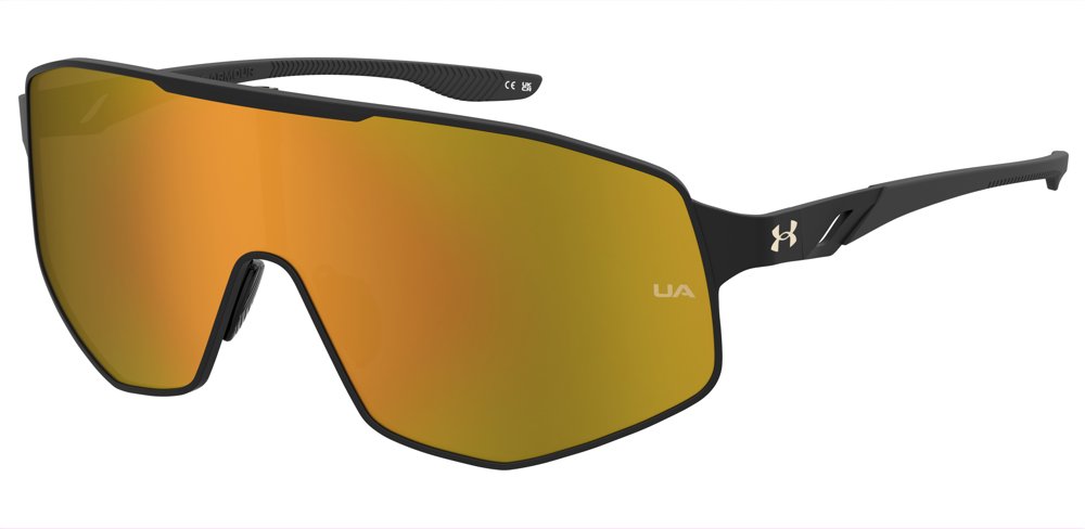 Under Armour GamedayMTL/G sunglasses in Black Gold